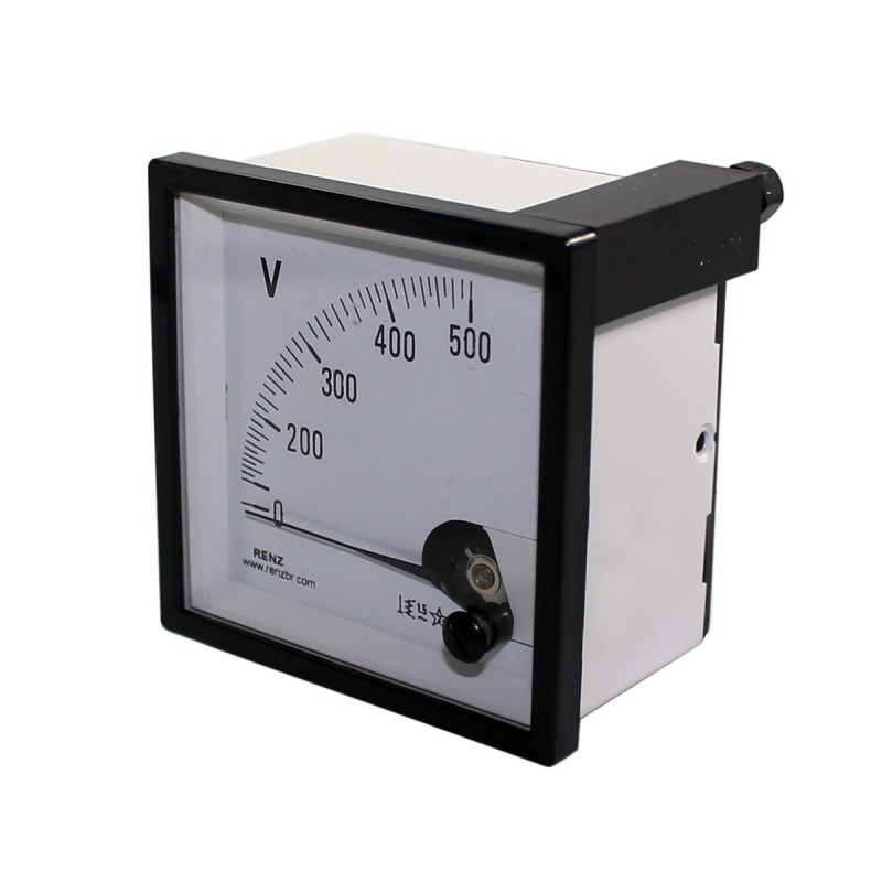 Voltímetro Digital 0-500V 72 x 72 mm