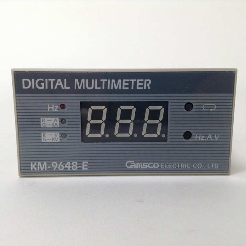 Amperímetro Digital Ac Monofásico 96x96mm /5A